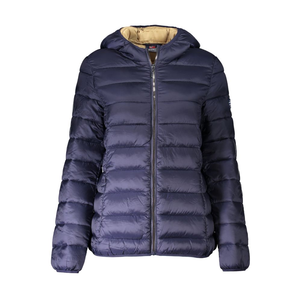 Blu Poliammide Women Jacket