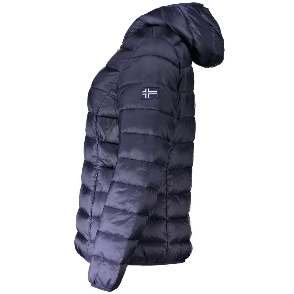 Blu Poliammide Women Jacket