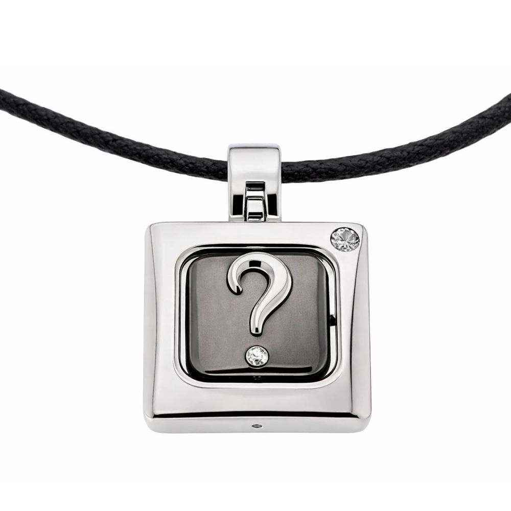Gray Stainless Steel Necklace