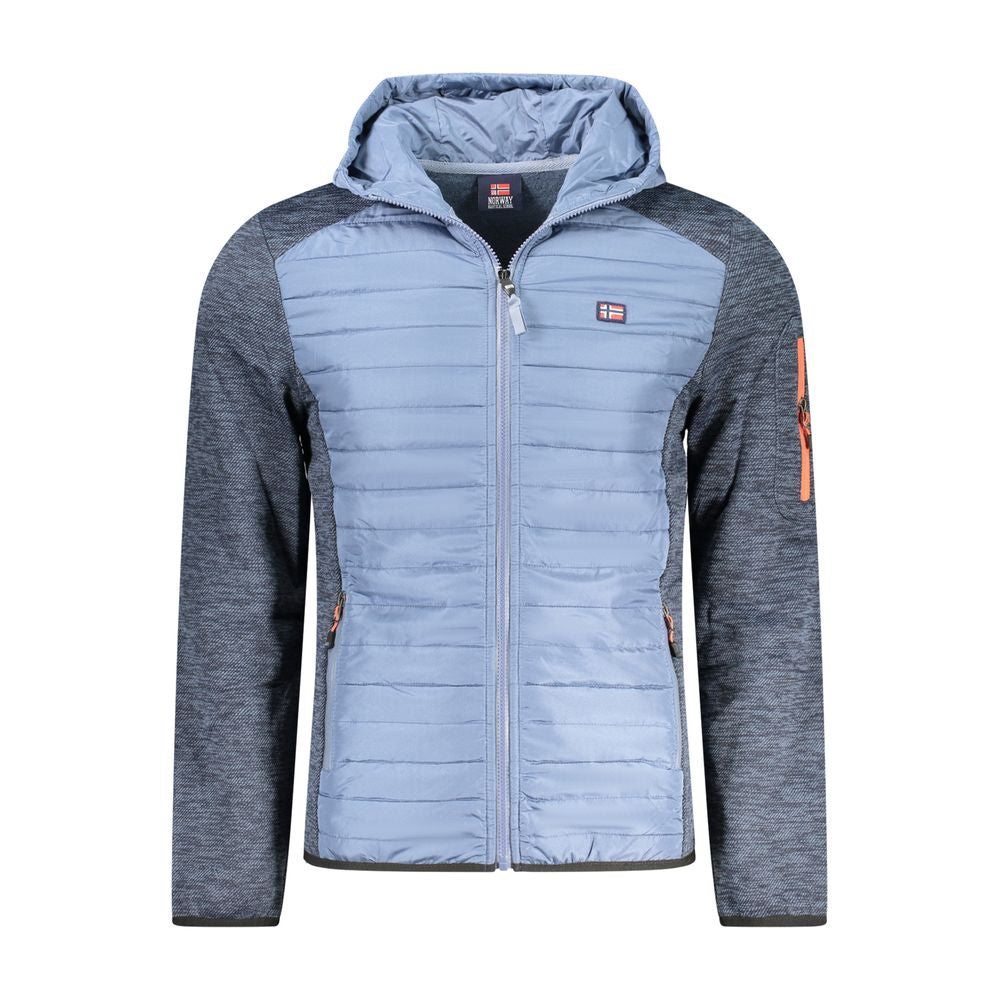 Azzurro Polyester Men's Jacket