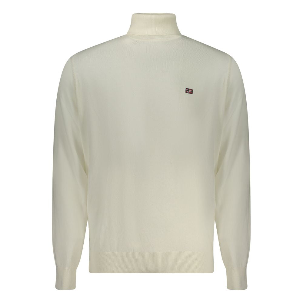 Bianco Poliammide Men Sweater