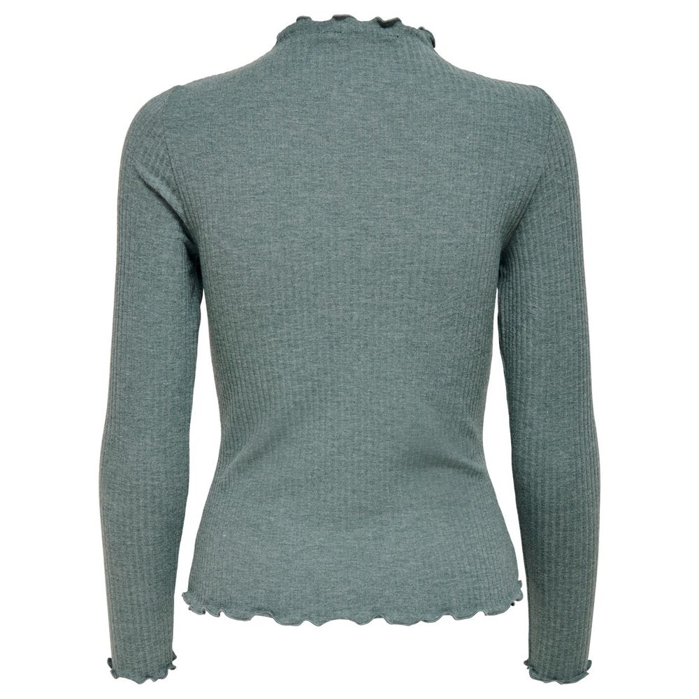 Bicolor Viscose Sweatshirt