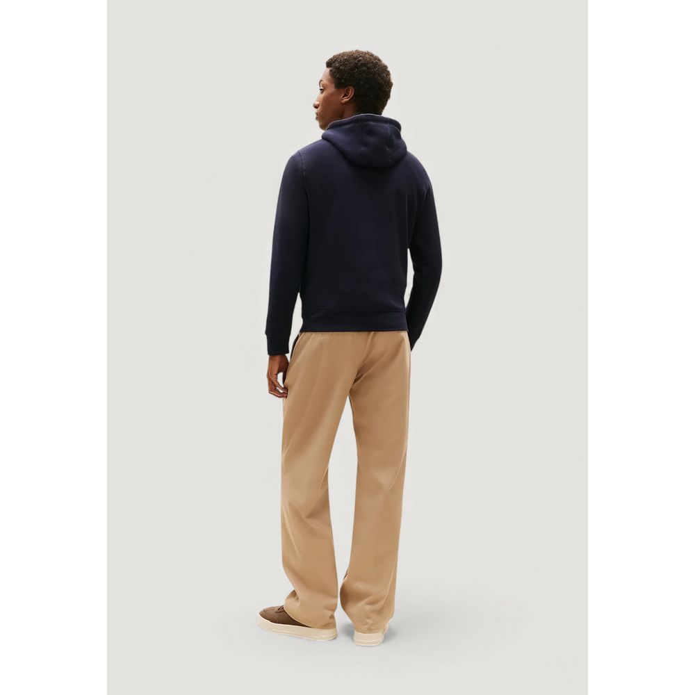 Blue Cotton Hoodie