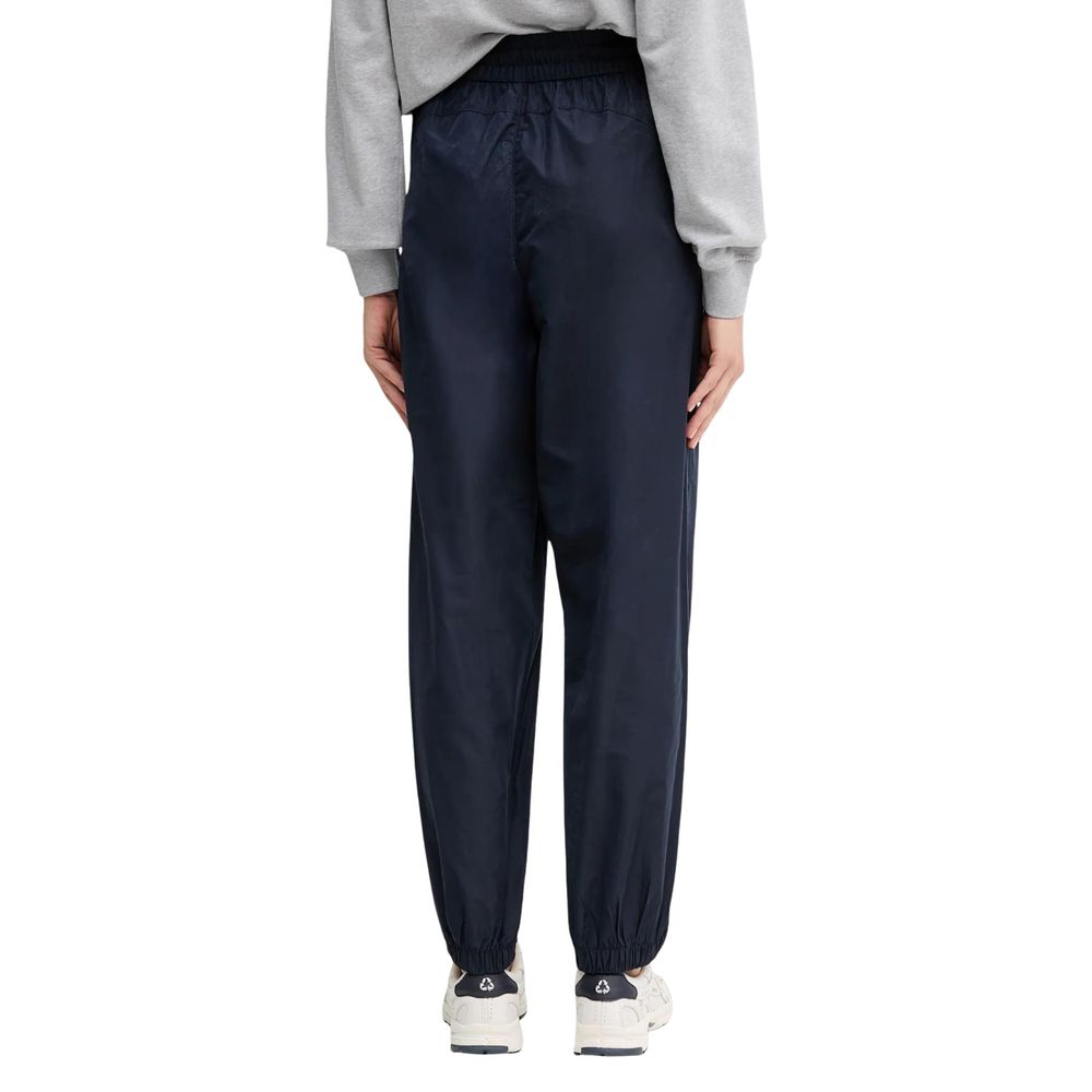 Blue Recycled Polyester Joggers (Workout Pants)