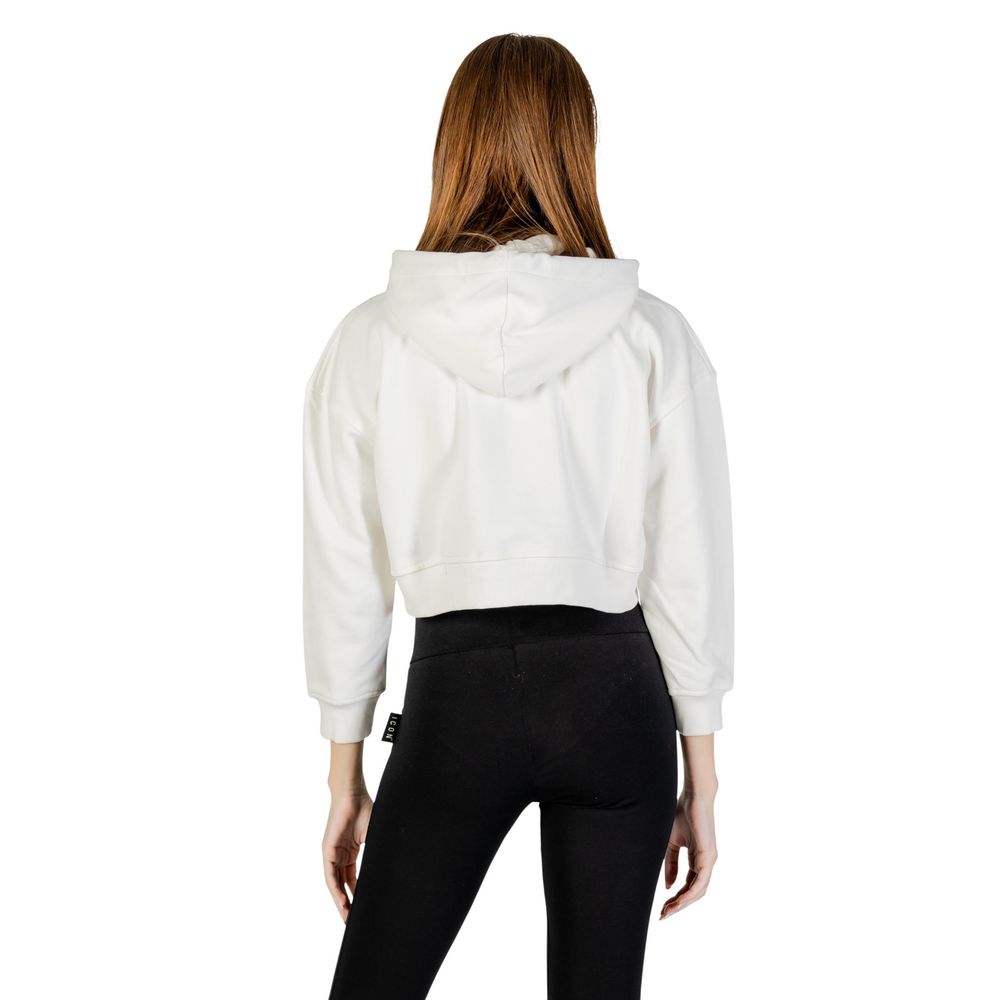 Cream Cotton Hoodie