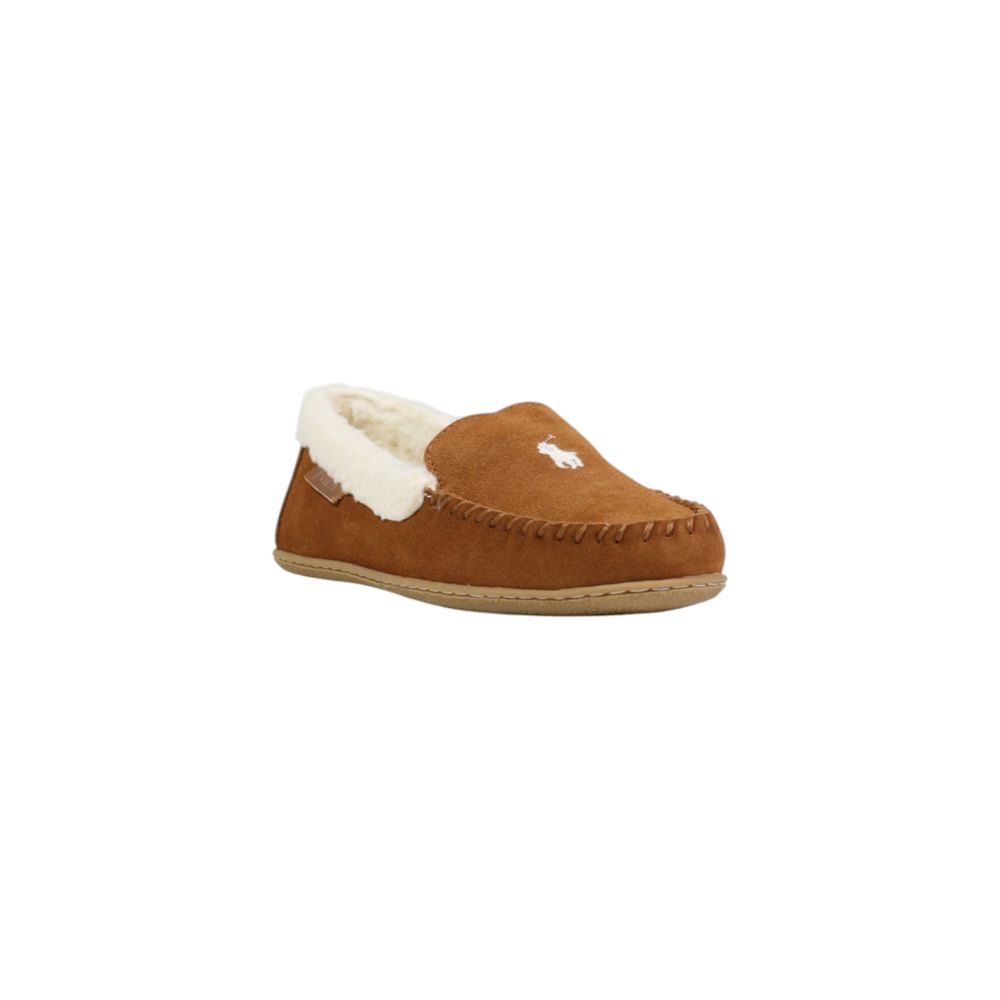 Brown Suede Leather Slippers