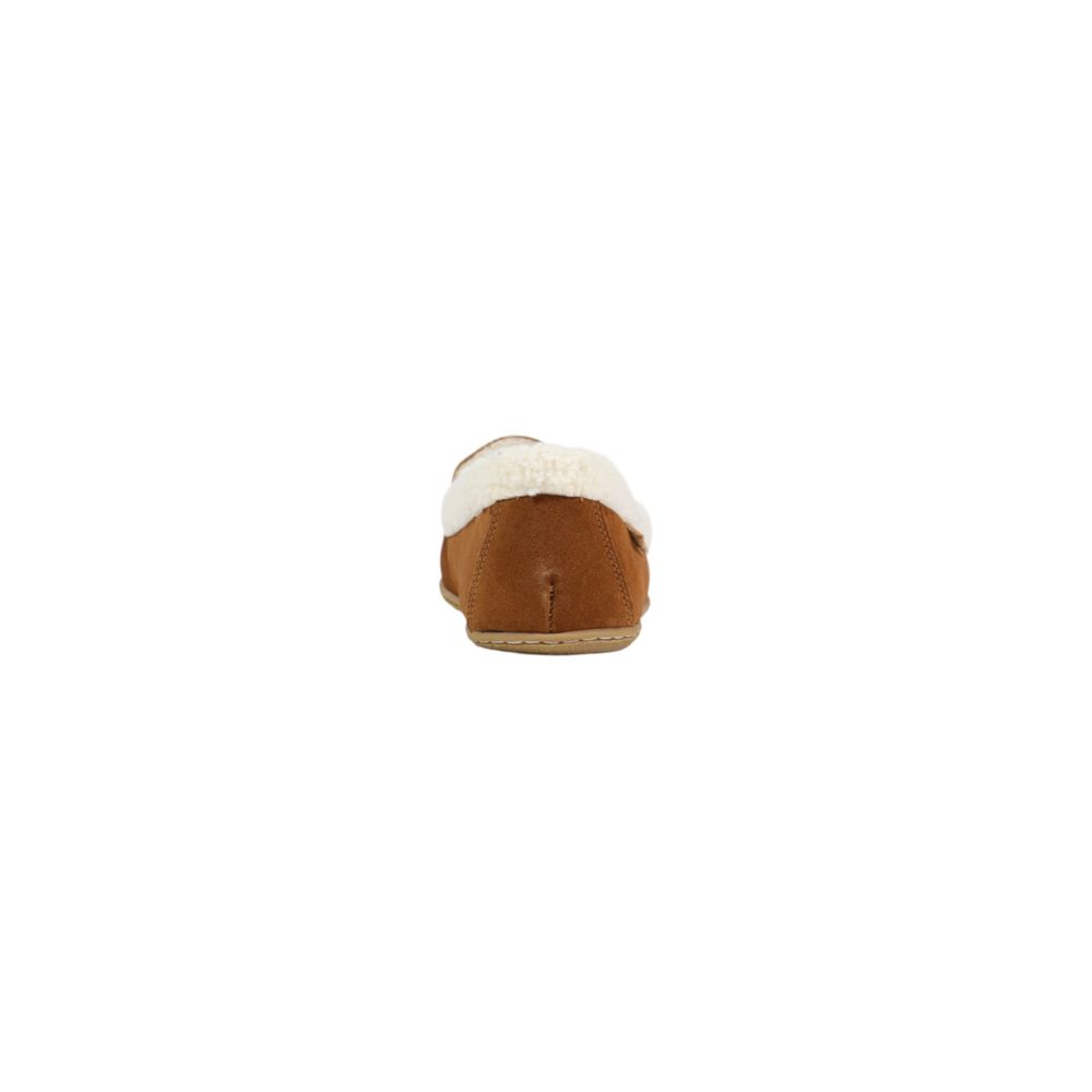 Brown Suede Leather Slippers