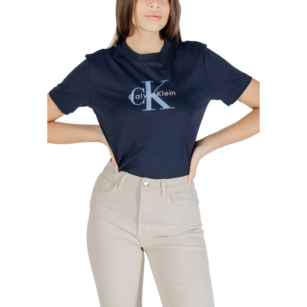 Blue Cotton T-Shirt
