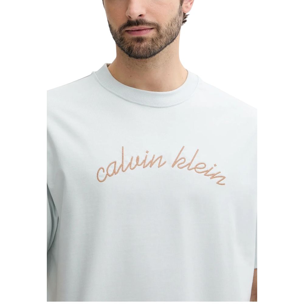 Blue Cotton T-Shirt