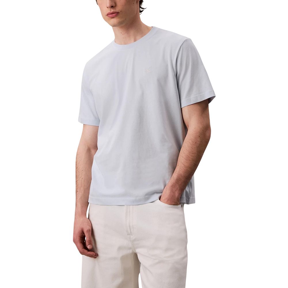Blue Cotton T-Shirt