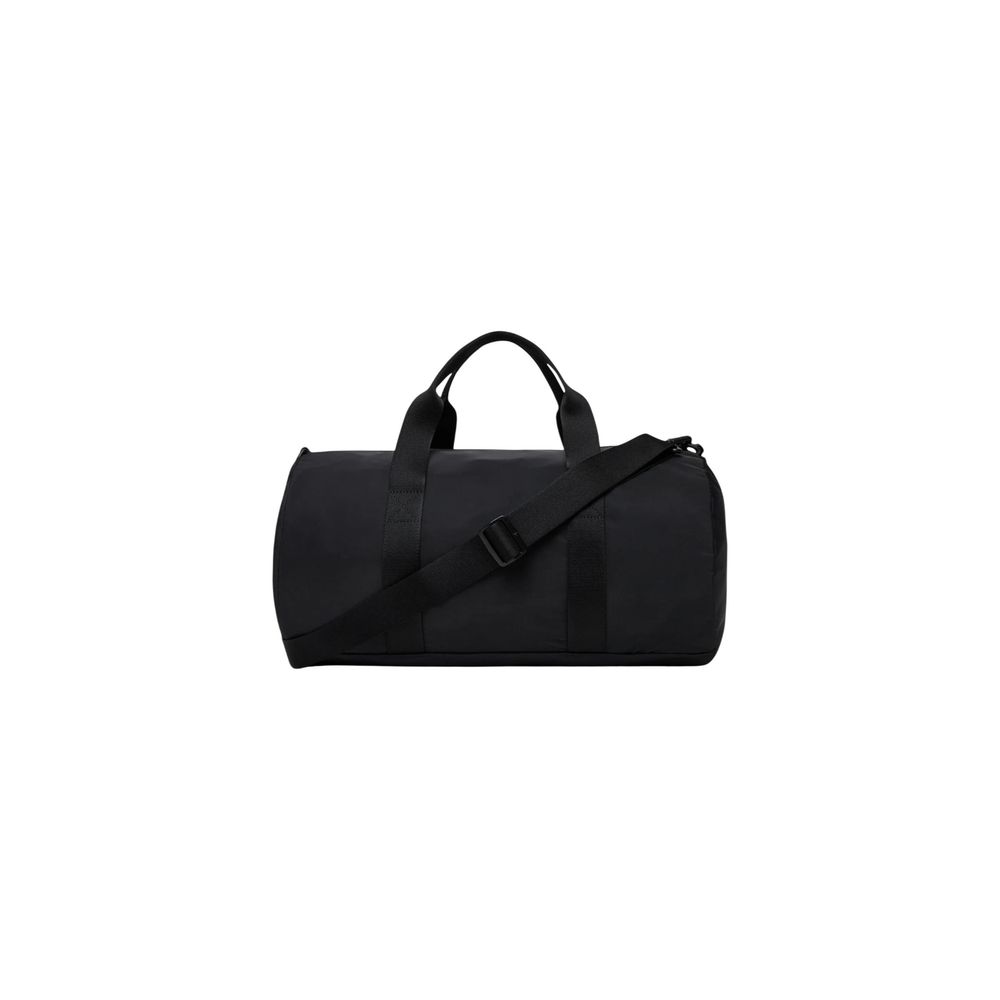 Black Recycled Polyester Duffel Bag