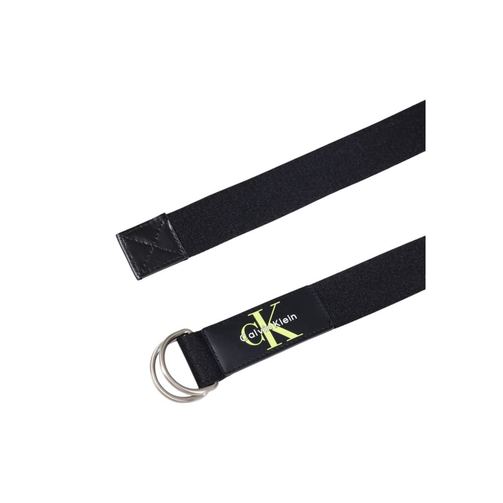 Black Recycled Polyester Belt