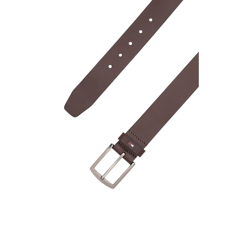 Brown Leather Regular Belt