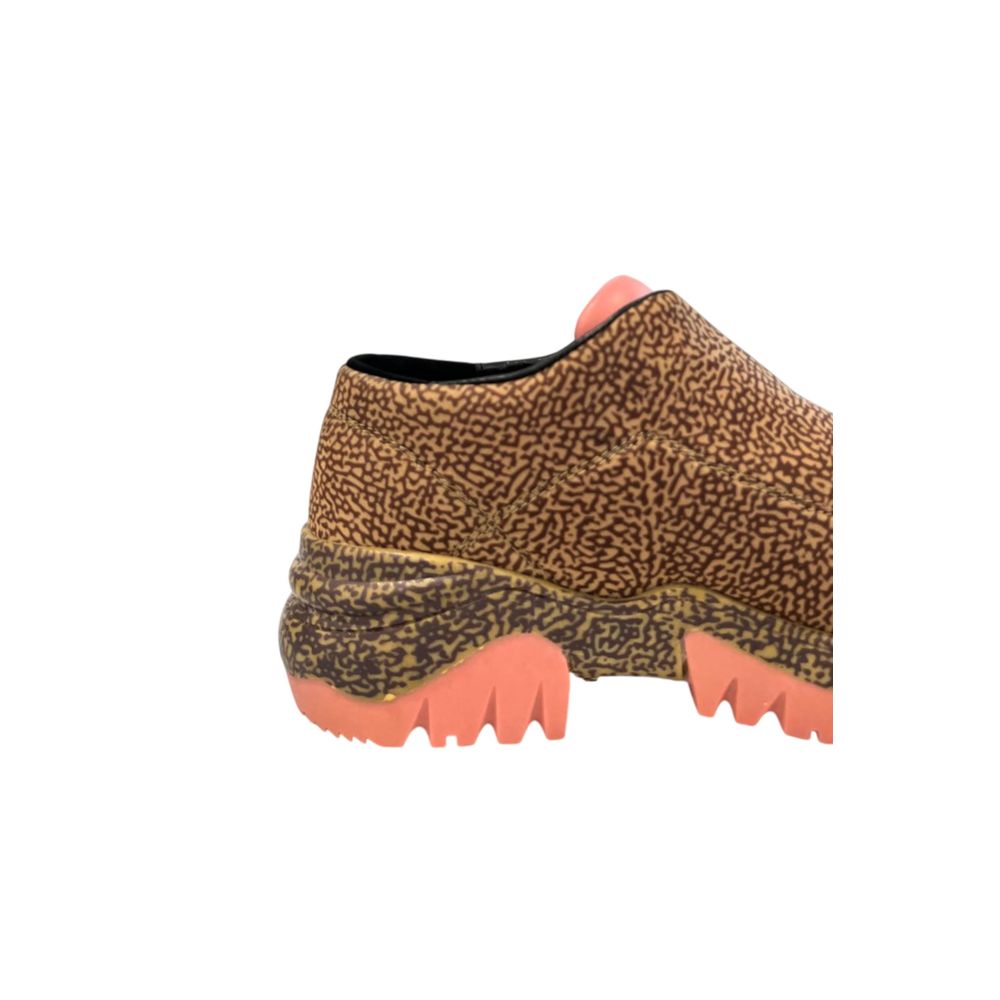 Beige Leather Women's Sneaker