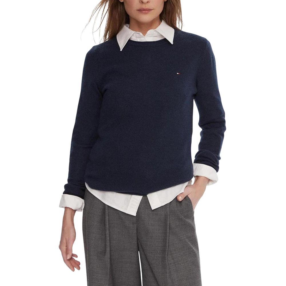 Blue Wool Sweatshirt
