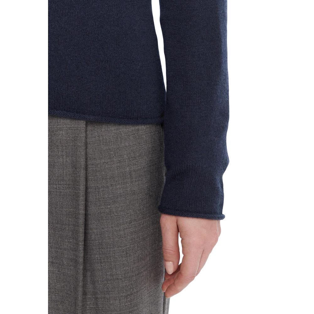 Blue Wool Sweatshirt