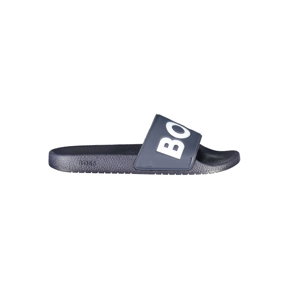 Blu Poliuretano Men Ciabatta