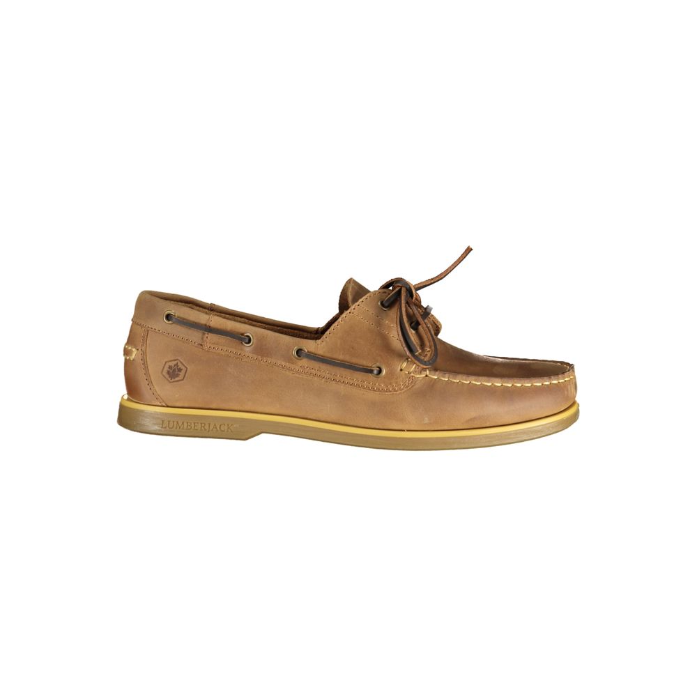 Marrone Leather Men Classic Shoe