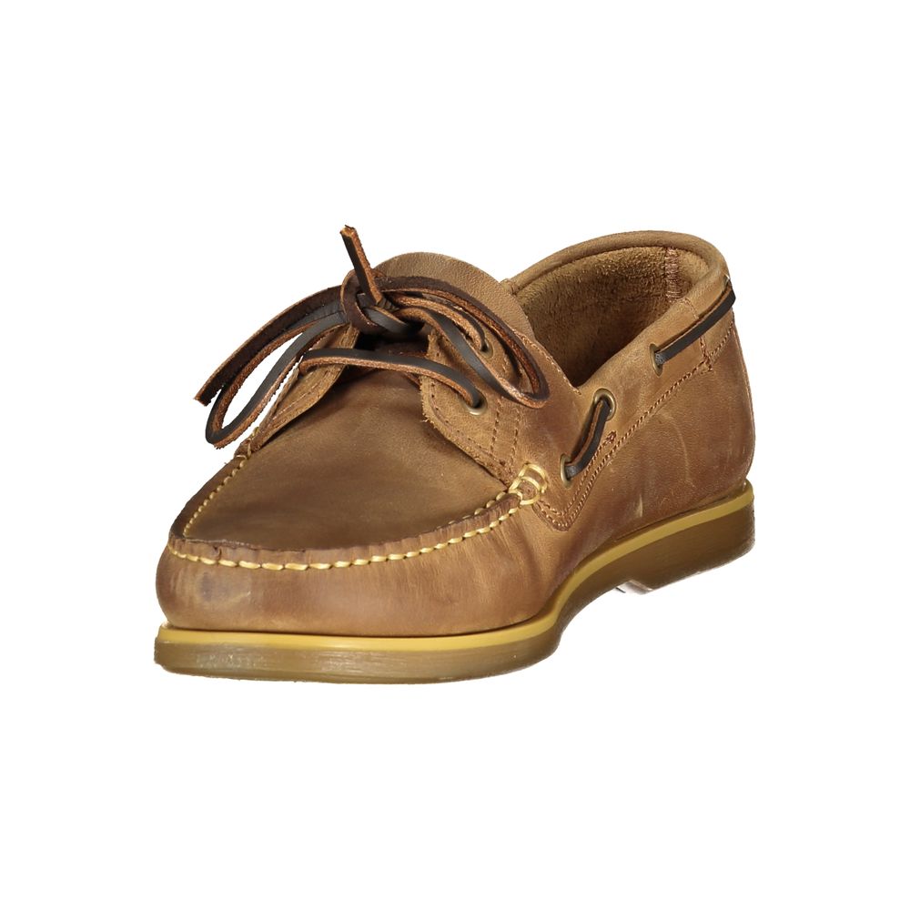 Marrone Leather Men Classic Shoe