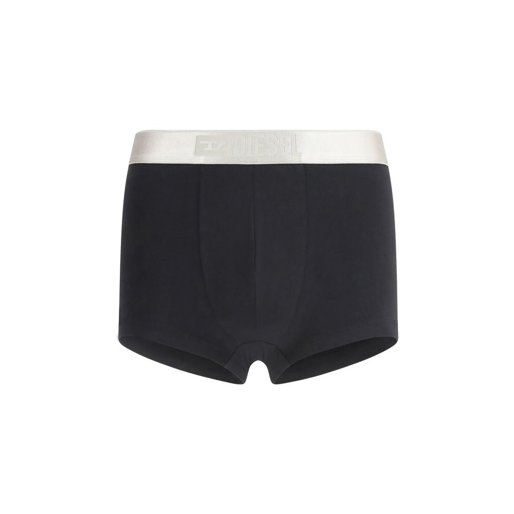 Black Cotton Boxers