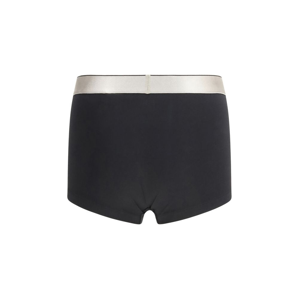 Black Cotton Boxers