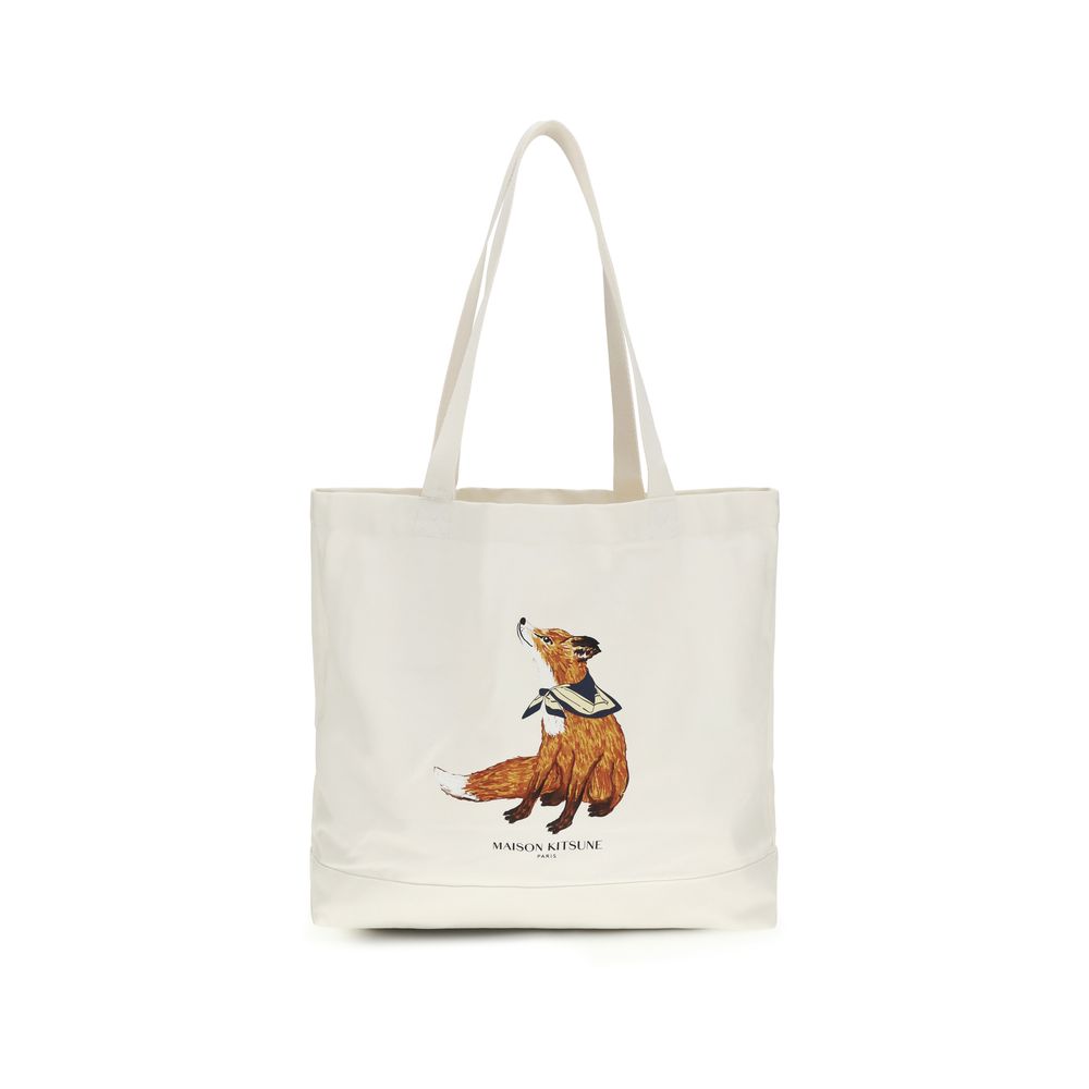 Beige Cotton Handbag