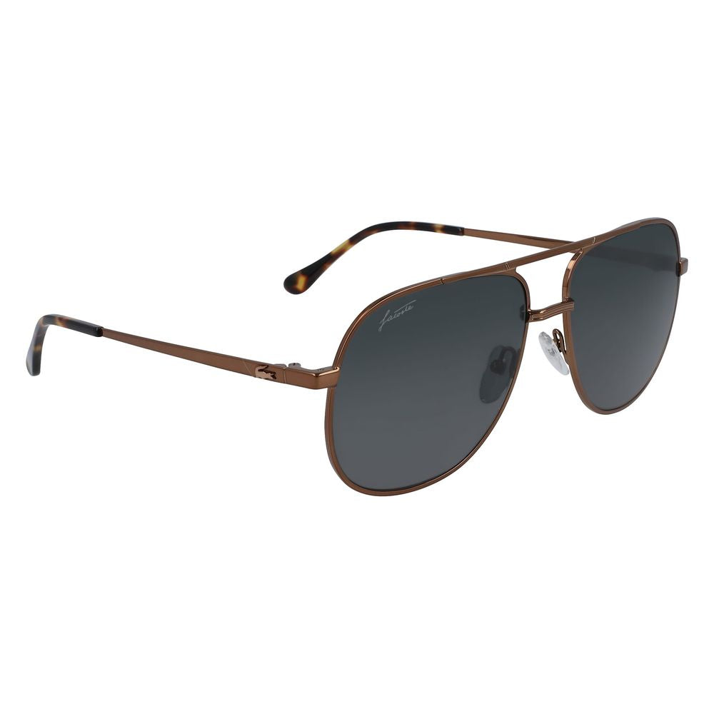 Brown Metal Sunglasses