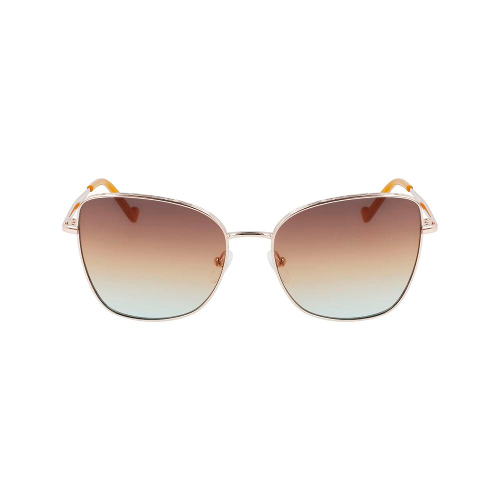Gold Metal Sunglasses