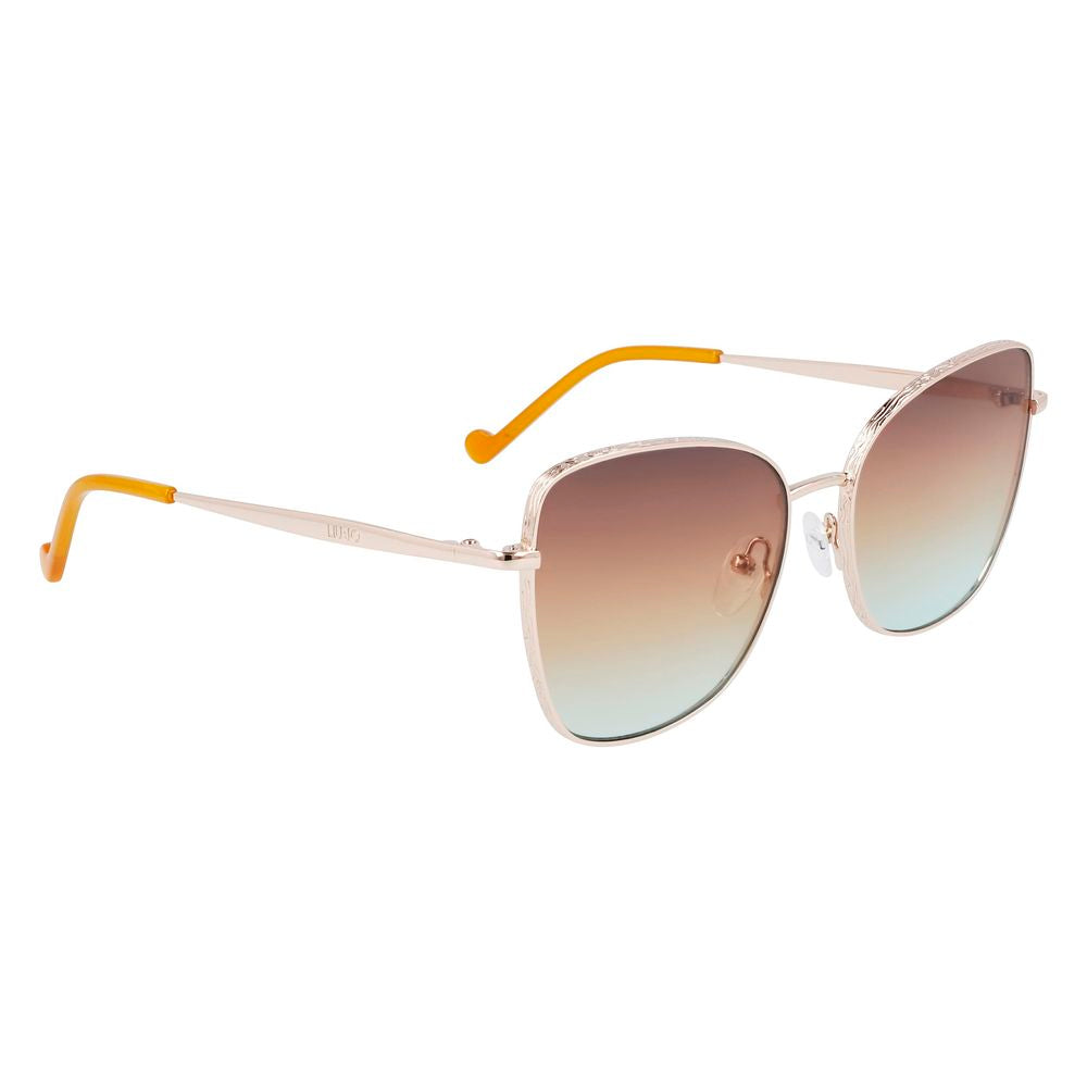 Gold Metal Sunglasses