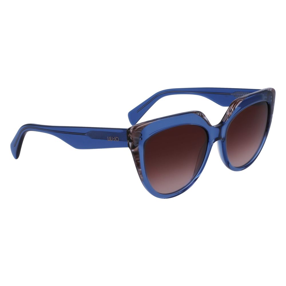 Blue Acetate Sunglasses