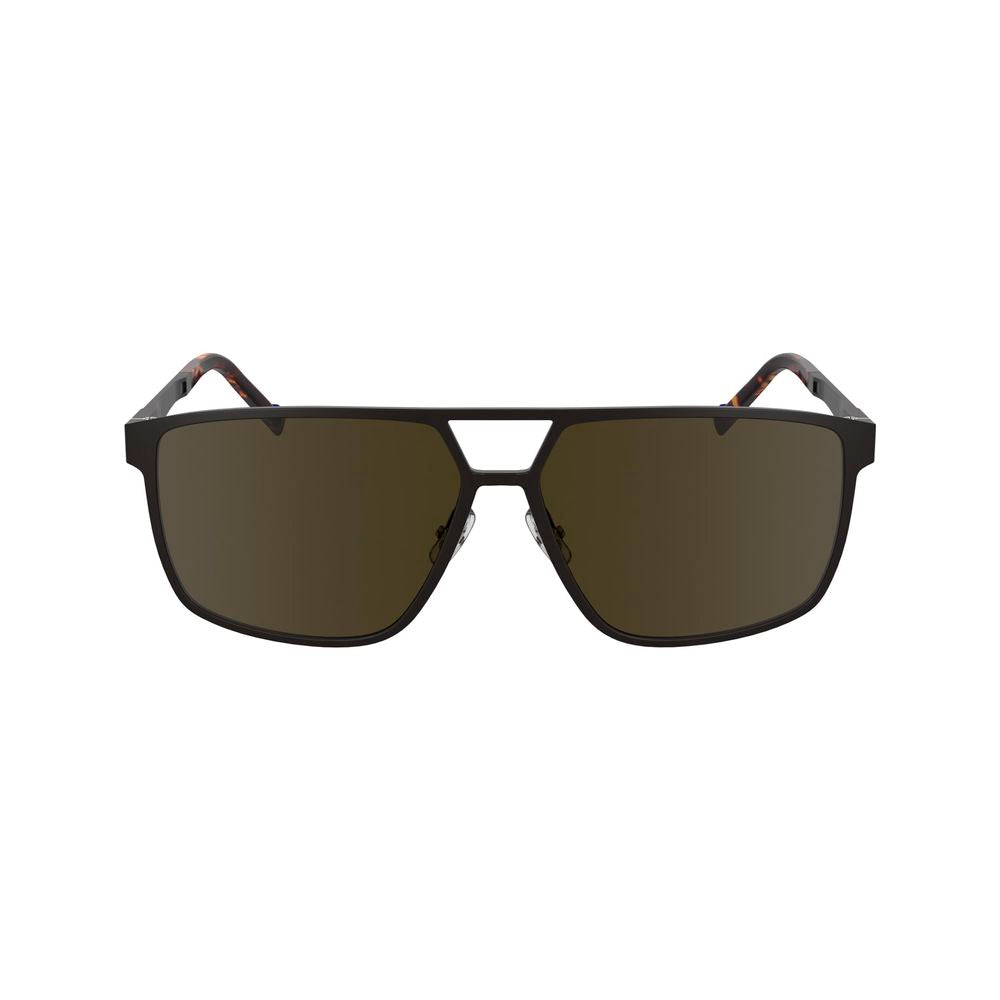 Brown Injected Sunglasses