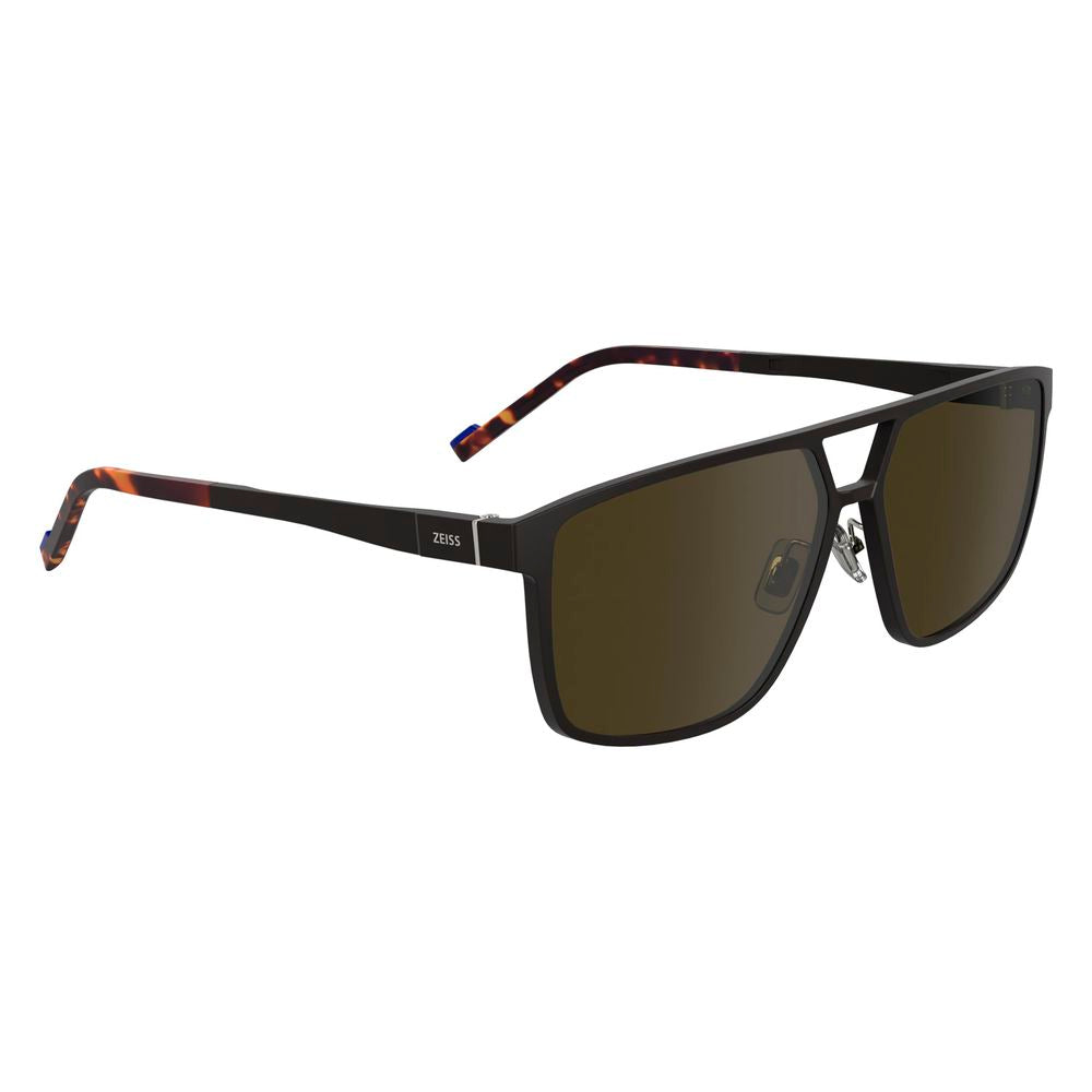 Brown Injected Sunglasses