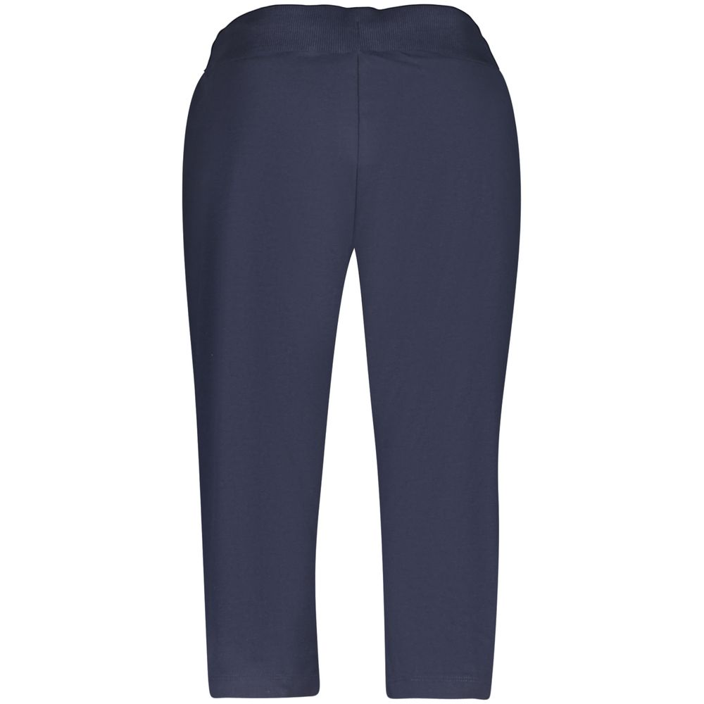 Blue Cotton Women's Pant