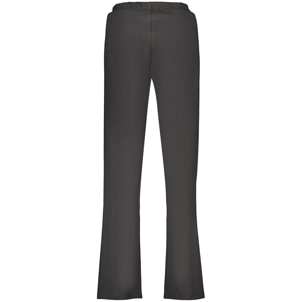 Black Cotton Women's Trouser