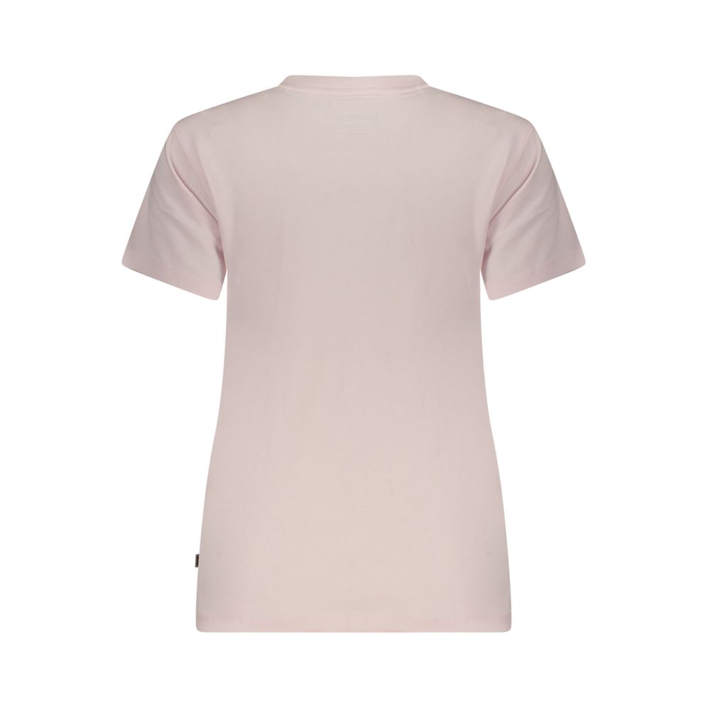 Pink Cotton Women's T-Shirt