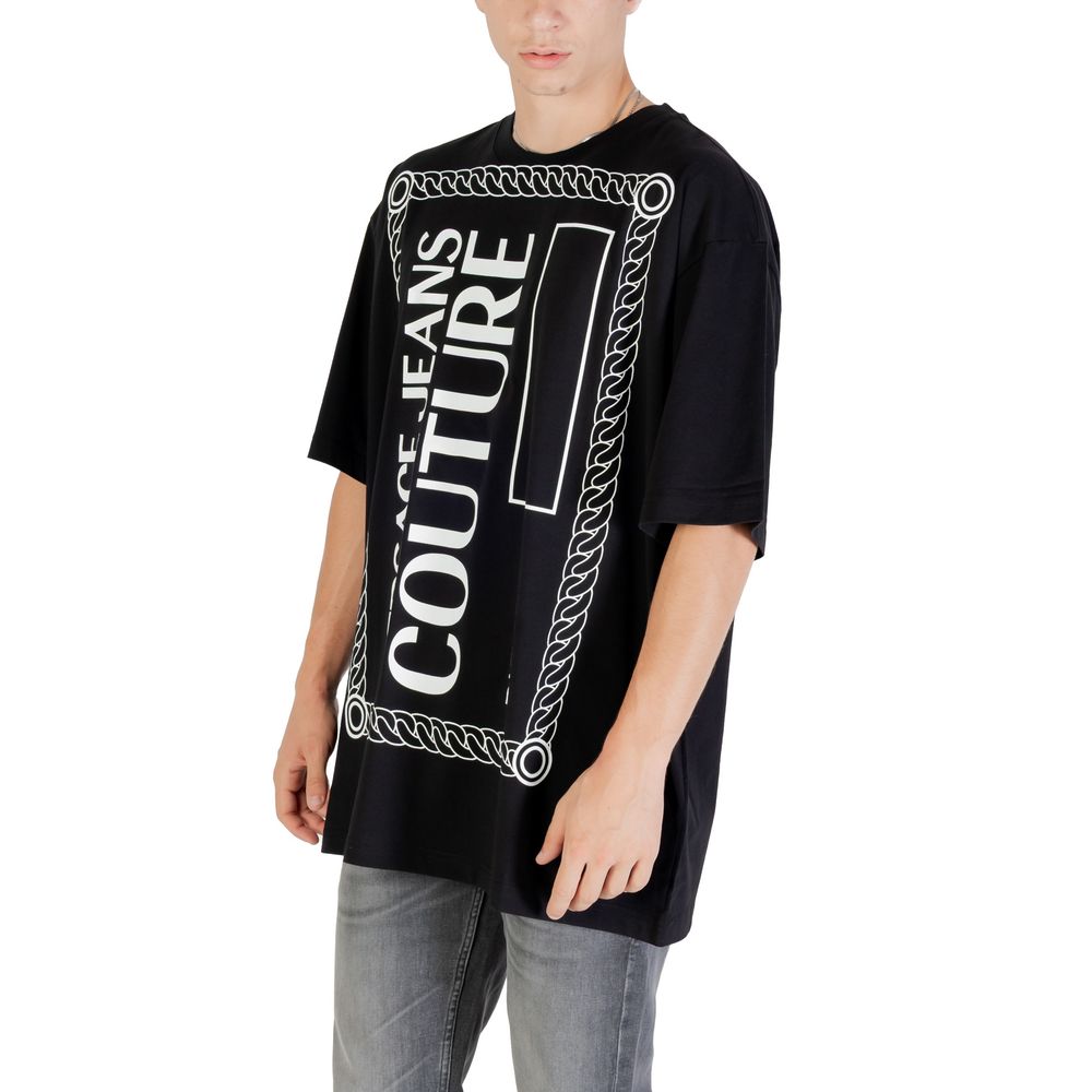 Black Cotton T-Shirt