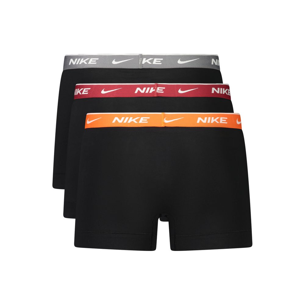 Black Cotton Men's Underwear