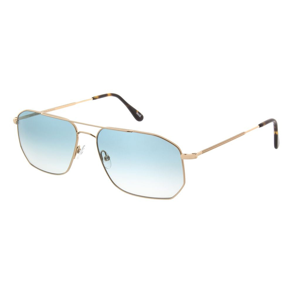 Gold Metal Sunglasses