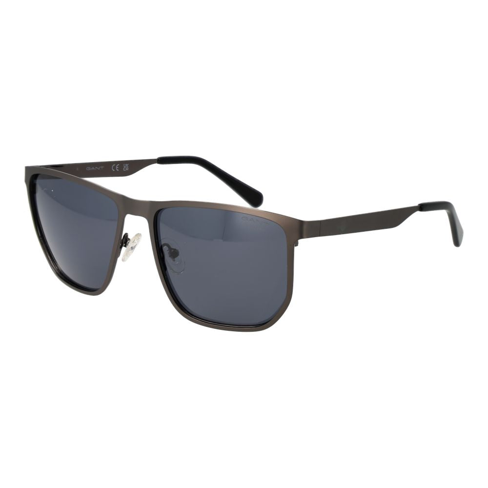 Gray Metal Sunglasses