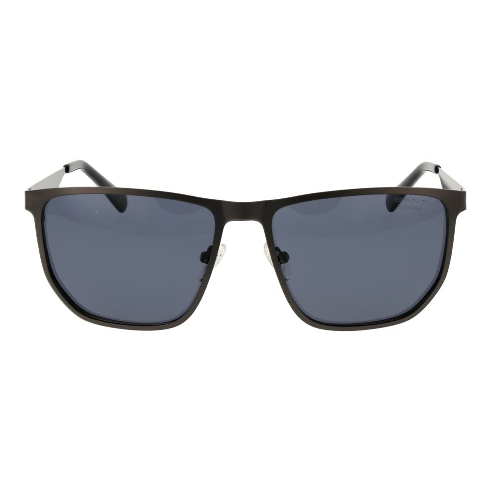 Gray Metal Sunglasses