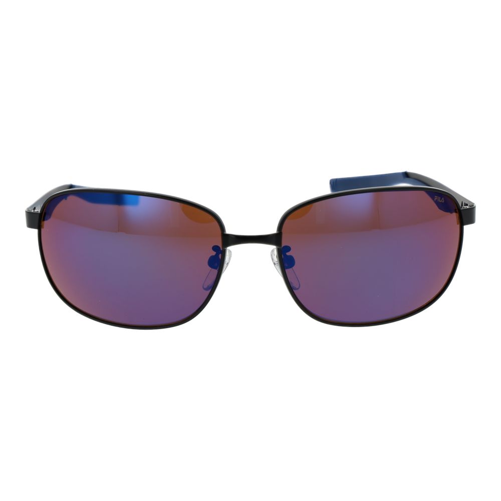 Black Stainless Steel Sunglasses