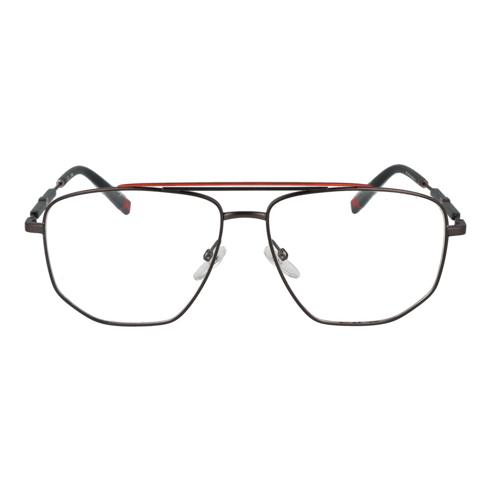 Gray Stainless Steel Glasses (Frames)