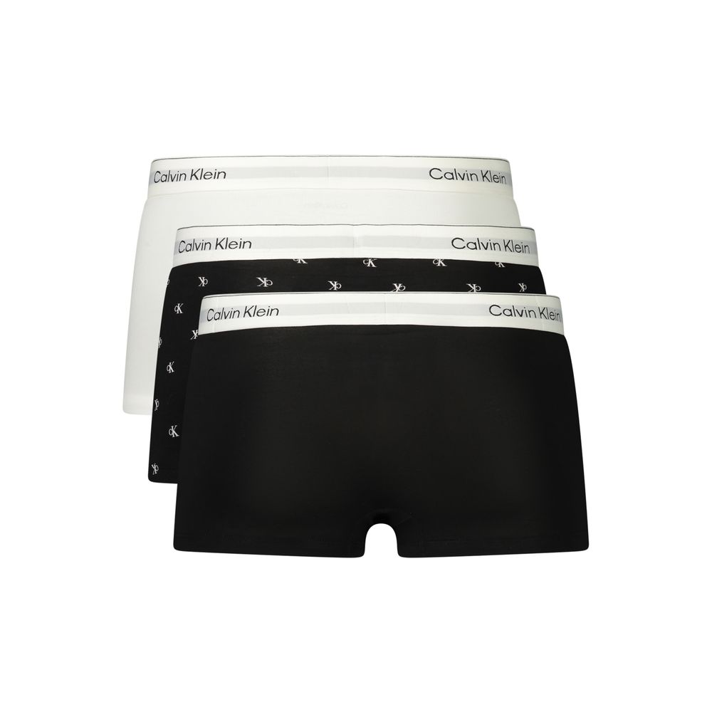 Black Cotton Men's Boxer