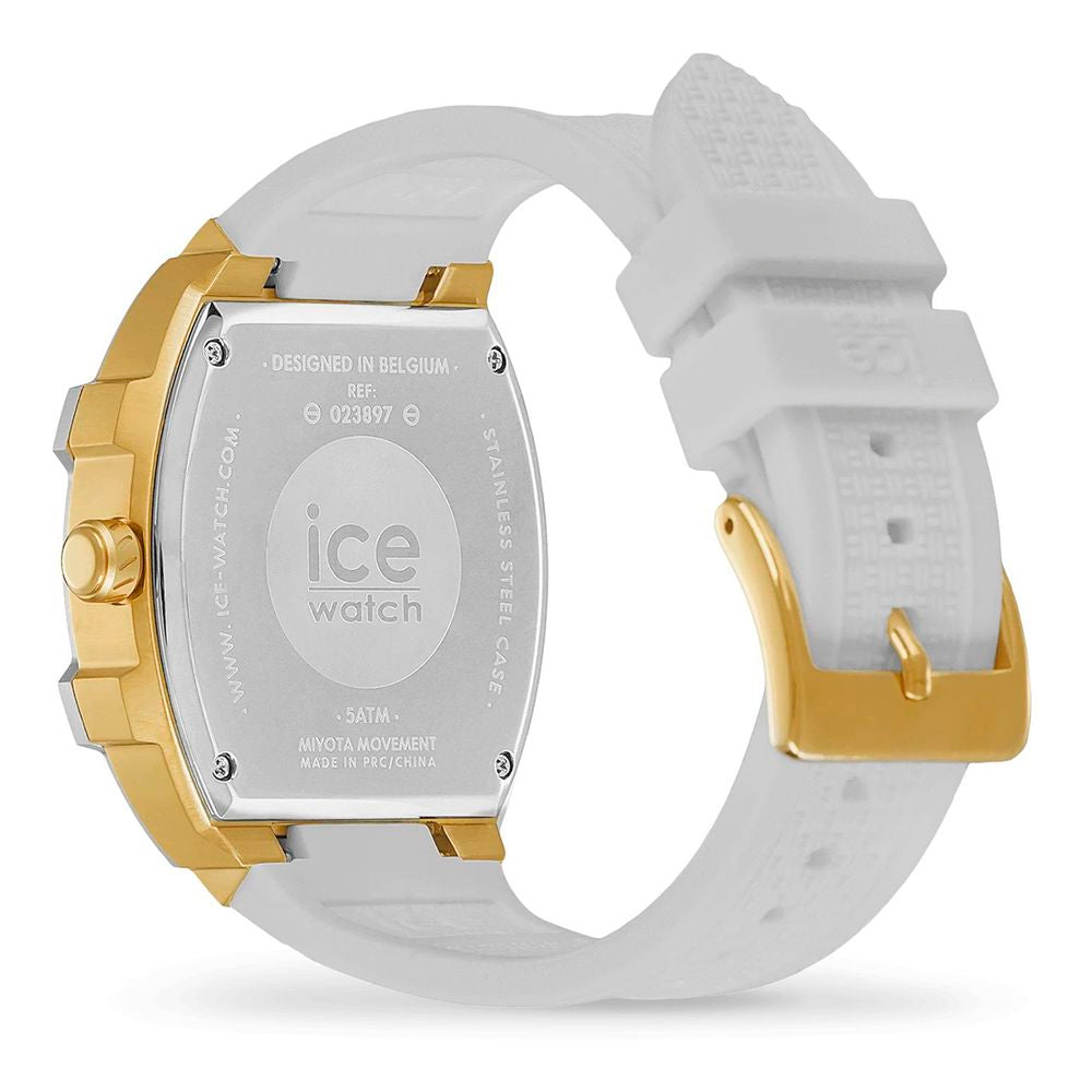 White Synthetic Dress Watch