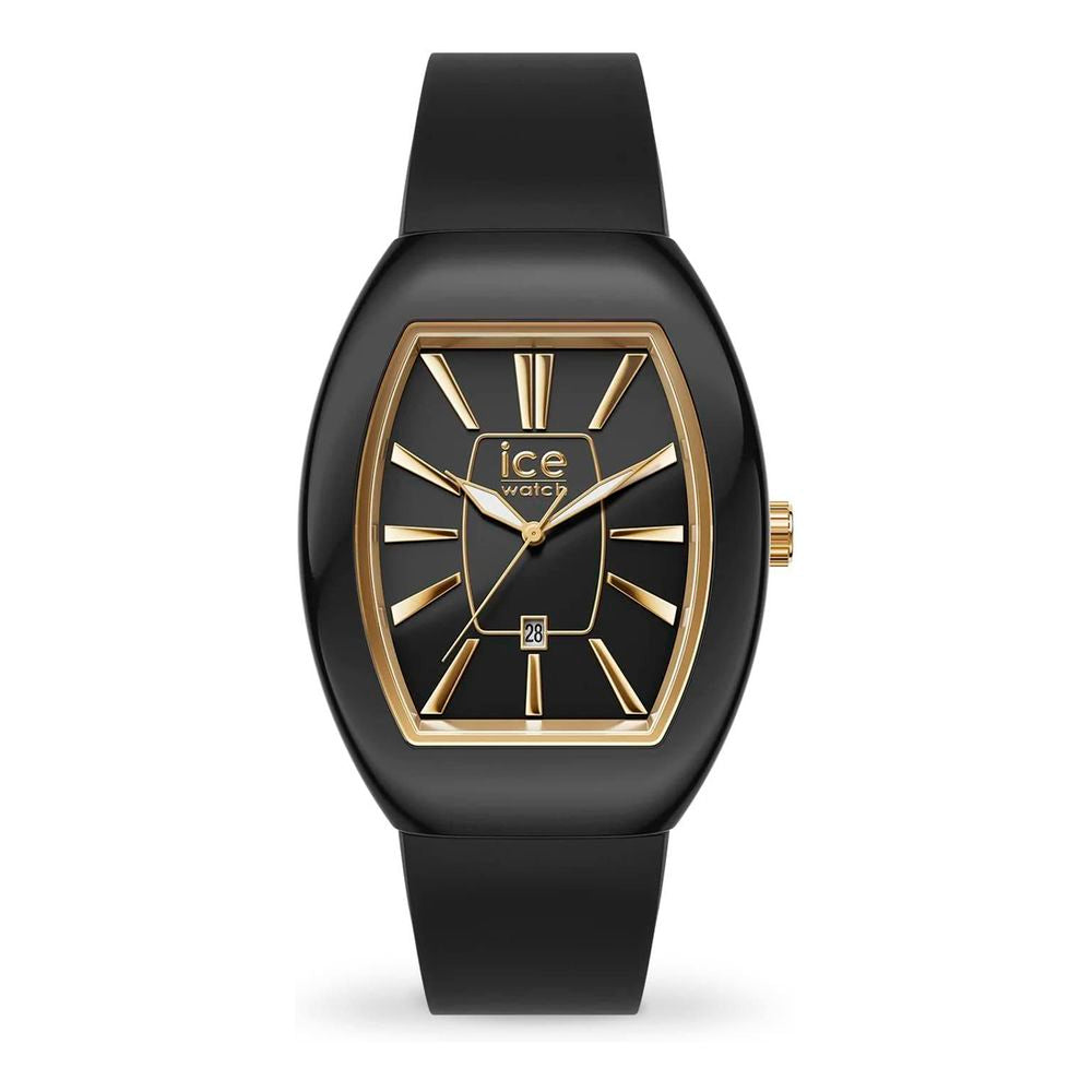 Black Synthetic Dress Watch