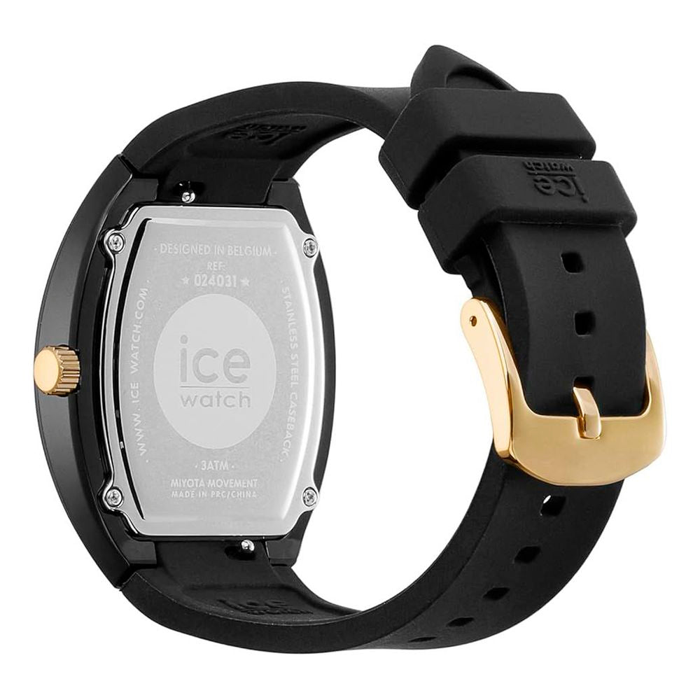 Black Synthetic Dress Watch
