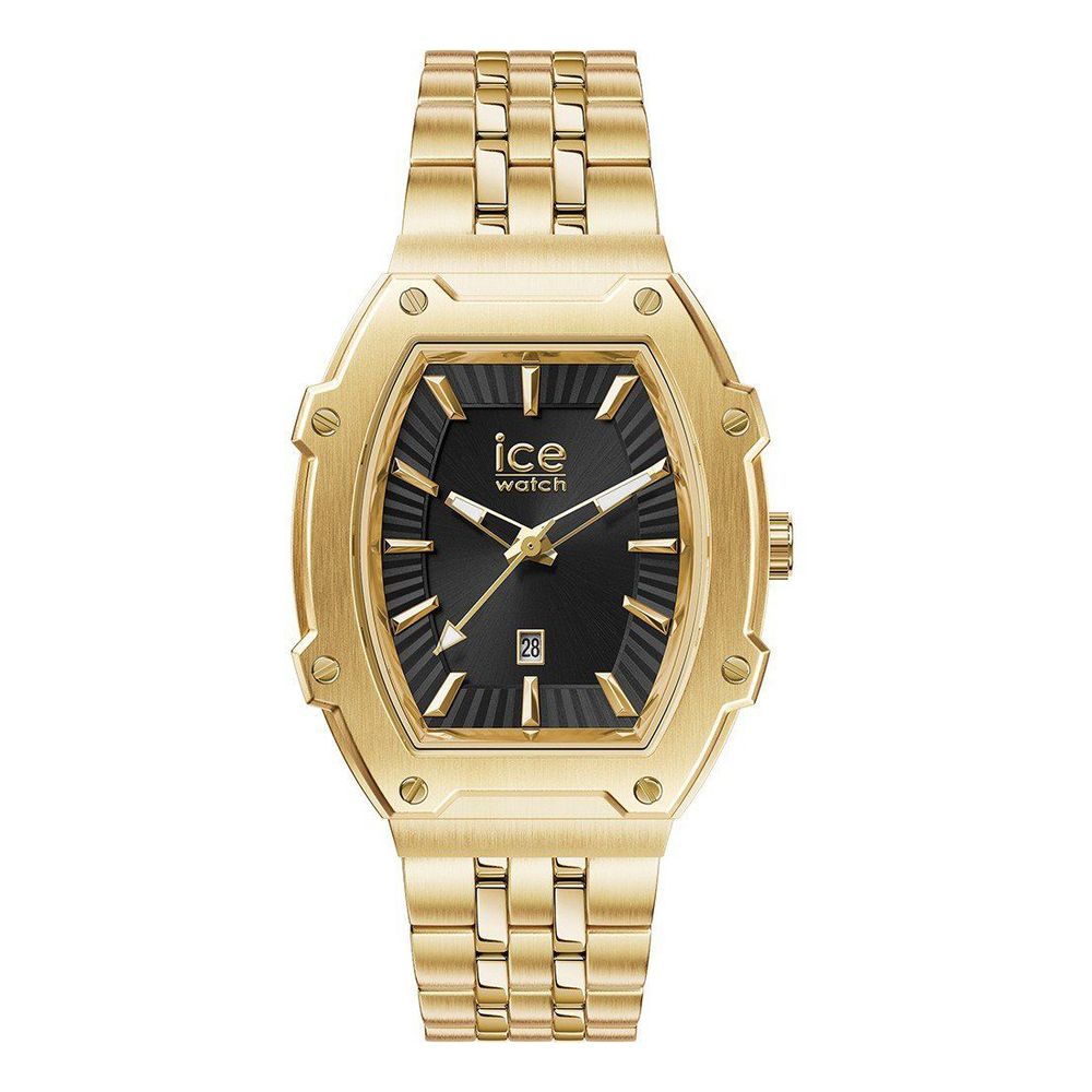 Gold Stainless Steel Dress Watch