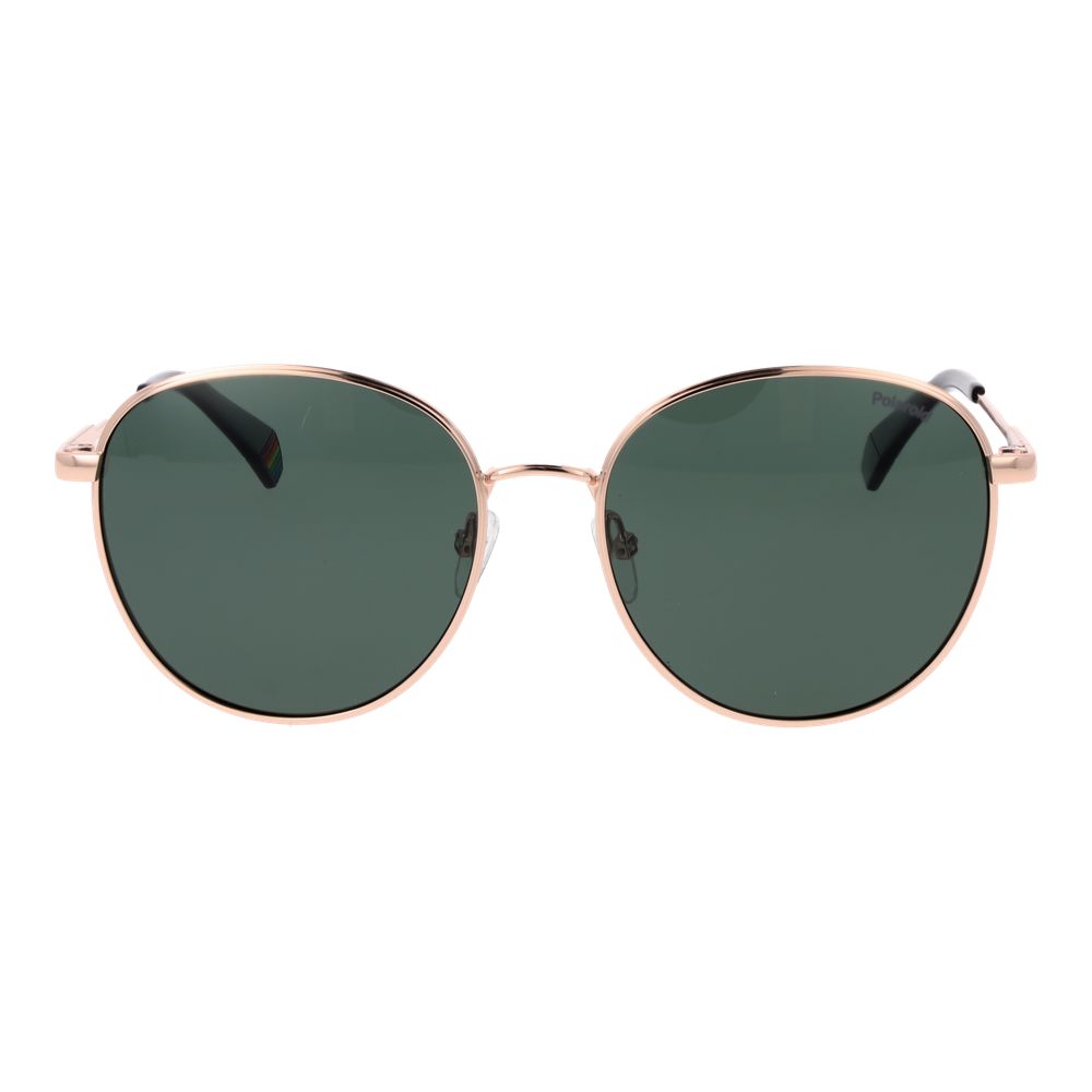 Rose Gold Metal Sunglasses