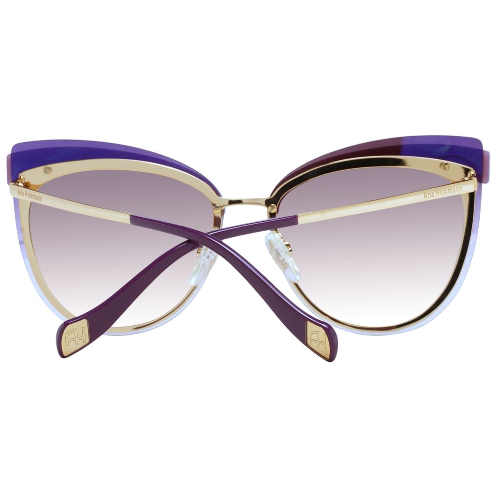Purple Metal Sunglasses
