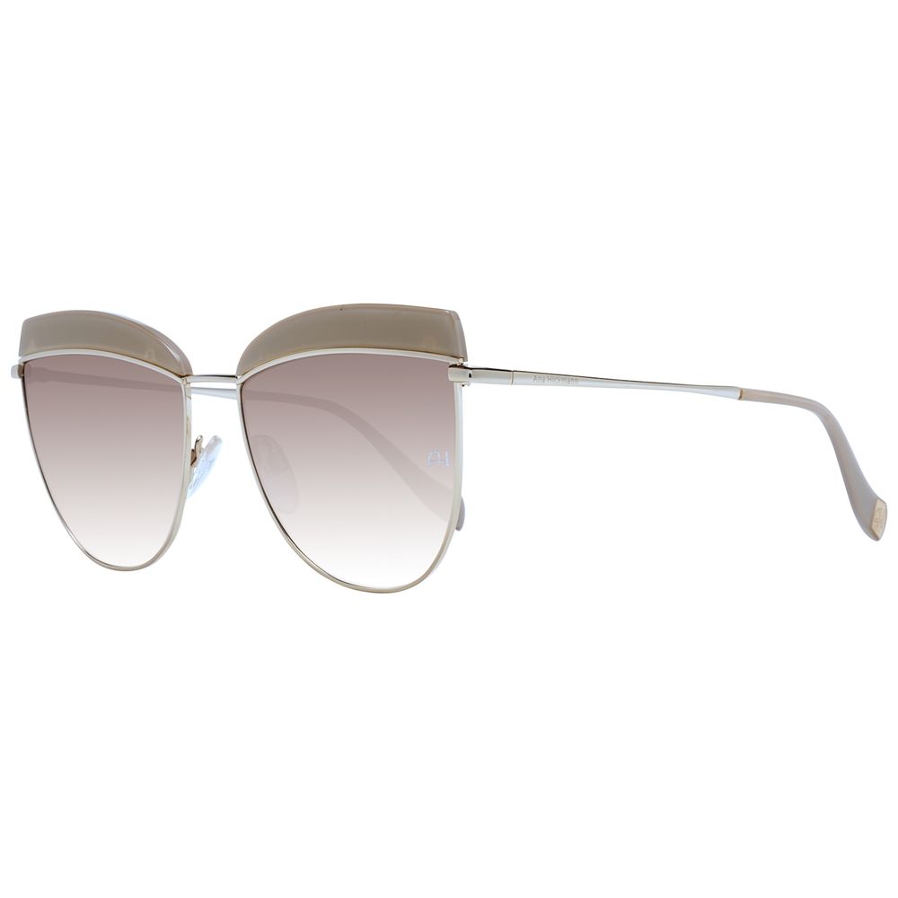 Beige Acetate Sunglasses